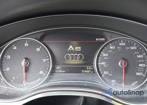 2012 Audi A6 3.0 Premium z USA, uszkodzony, nr VIN WAUGGAFC4CN167175